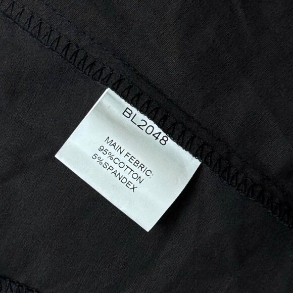 NWT TOV Los Angeles Gothic Blouse Sz.M Black Bell Sleeve High Collar Whimsigoth - Picture 10 of 13